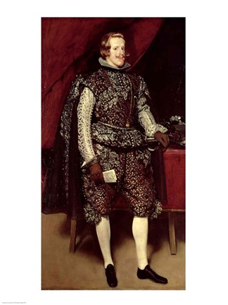 Framed Philip IV Print