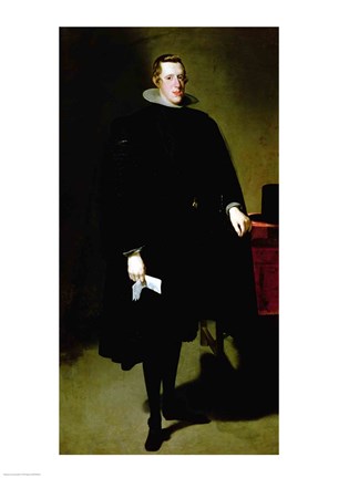 Framed Philip IV of Spain Print