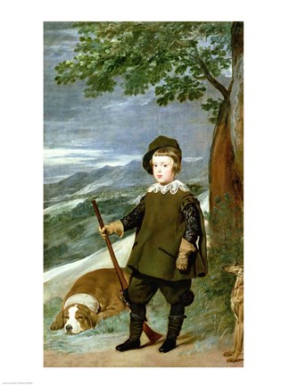 Framed Prince Balthasar Carlos Print