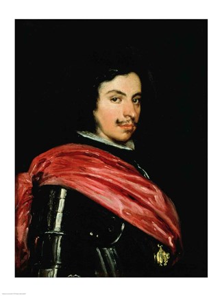 Framed Portrait of Francesco I d&#39;Este Print