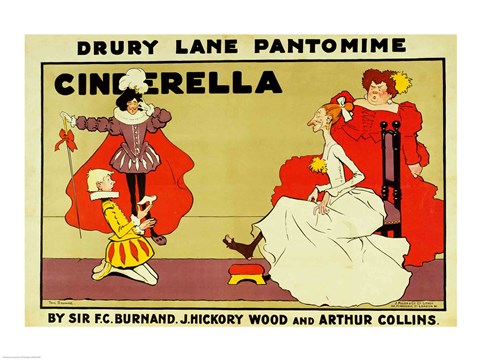 Framed Poster for 'Cinderella' Print