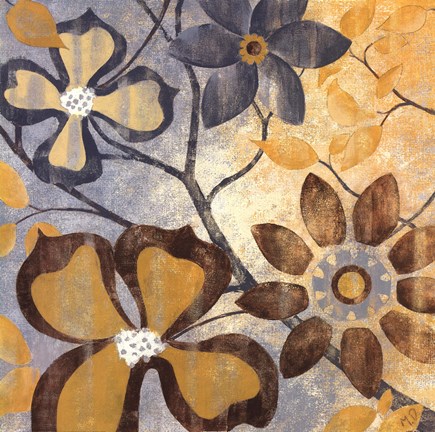 Framed Enchanted Garden II Print