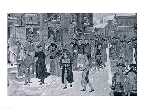 Framed &#39;The Master Caused us to have some Beere&#39; Print