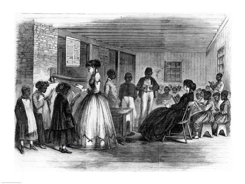 Framed Misses Cooke&#39;s schoolroom Print