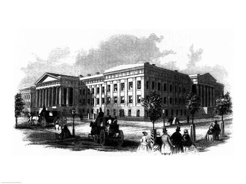 Framed Patent Office Print