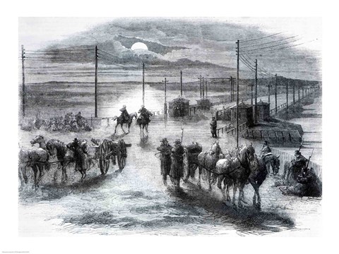 Framed Civil War in America Print