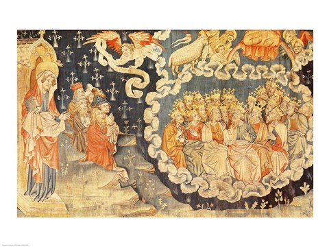 Framed Ascension of the Lamb Print