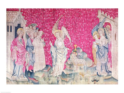 Framed Third Angel and the Lamb Print