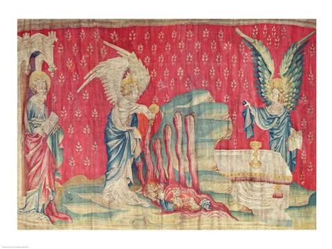 Framed Second and Third Vials Poured into the Sea and the Waters Print