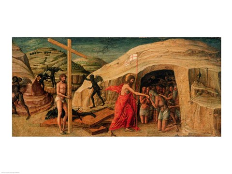 Framed Christ&#39;s Descent into Limbo Print