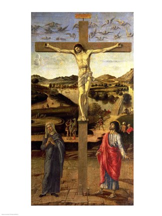 Framed Crucifixion Print