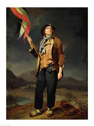 Framed Singer Chenard Print