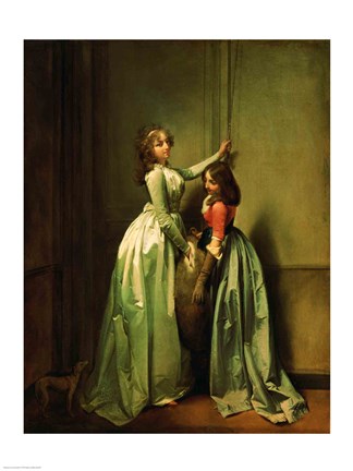 Framed At the Entrance Print