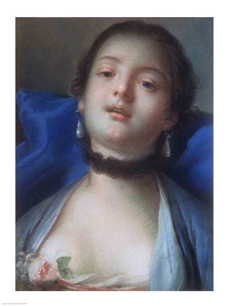 Framed Portrait of a Woman Print