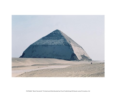 Framed Bent Pyramid Print