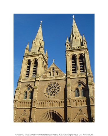 Framed St Johns Cathedral Print