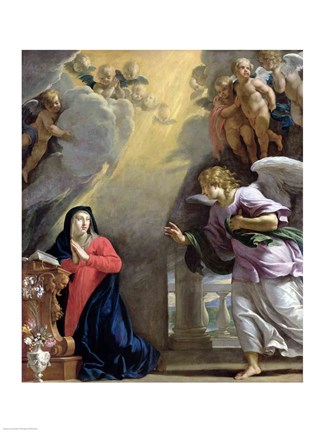 Framed Annunciation Print