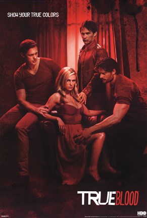 Framed True Blood - Show Your True Colors Print