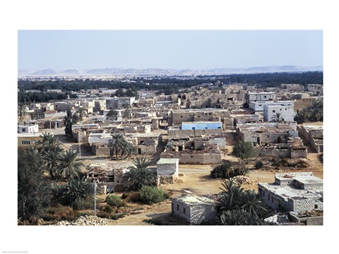 Framed Siwa Oasis Egypt Print