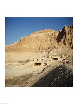 Framed Temple of Hatshepsut Deir El Bahri Thebes Egypt Print