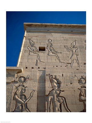 Framed Philae Temple, Aswan, Egypt Print