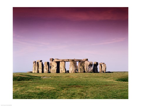 Framed Stonehenge, Wiltshire, England Print