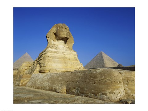 Framed Great Sphinx, Giza, Egypt Print
