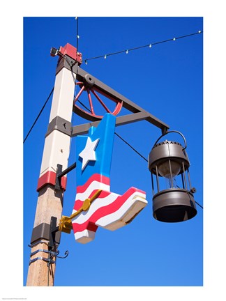 Framed Cowboy Boot, Scottsdale, Phoenix, Arizona, USA Print