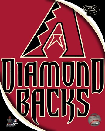 Framed 2011 Arizona DBacks Team Logo Print