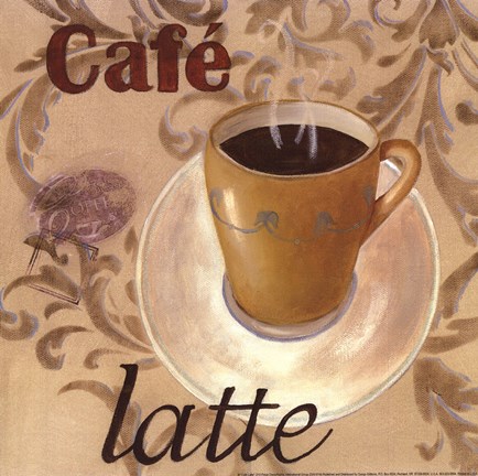 Framed Caf&#233; Latte Print