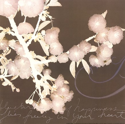 Framed Wishes &amp; Leaves II Print