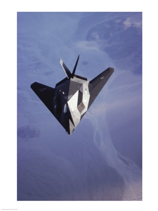 Framed F-117 Stealth Fighter U.S. Air Force Print