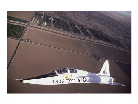 Framed U.S. Air Force T-38 Trainer Print