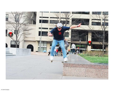 Framed Skate Freedom WDC Print