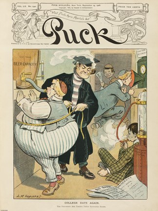 Framed College Days Again Print