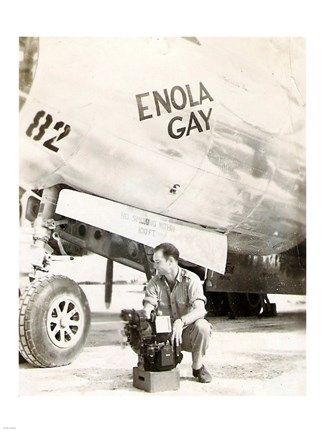 Framed Enola Gay Print