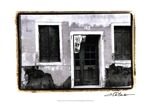 Framed Doors of Venice VII Print