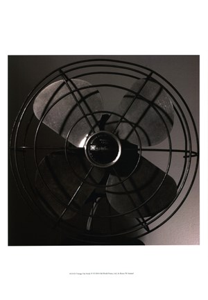 Framed Vintage Fan Study IV Print