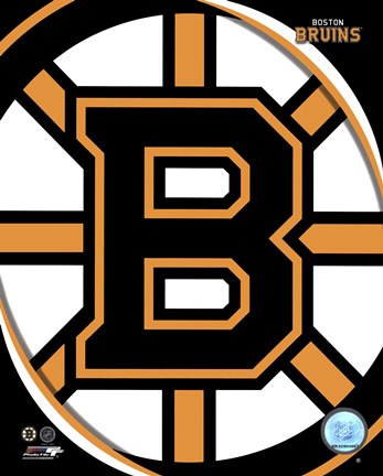 Framed Boston Bruins 2011 Team Logo Print