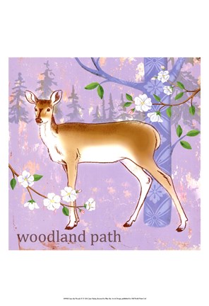 Framed Into the Woods IV Print