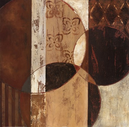 Framed Kaleidoscope I Print