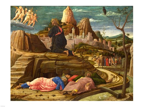 Framed Agony in the Garden Print