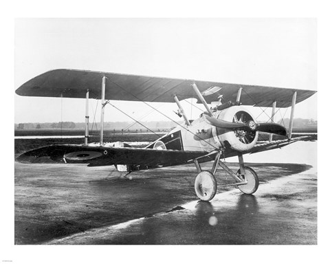 Framed RAF Sopwith Camel Print