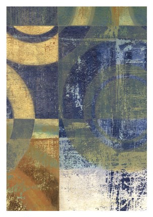 Framed Revolve I Print