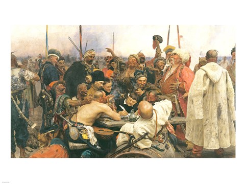 Framed Cossacks Print