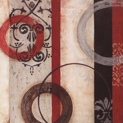 Framed Circular II Print
