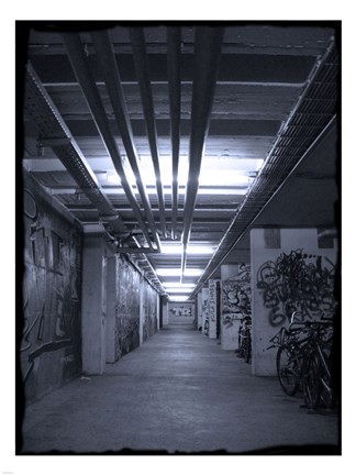 Framed Graffiti Alley Print
