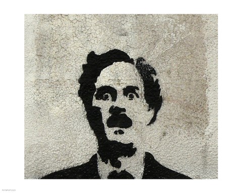 Framed John Clesse graffiti Print