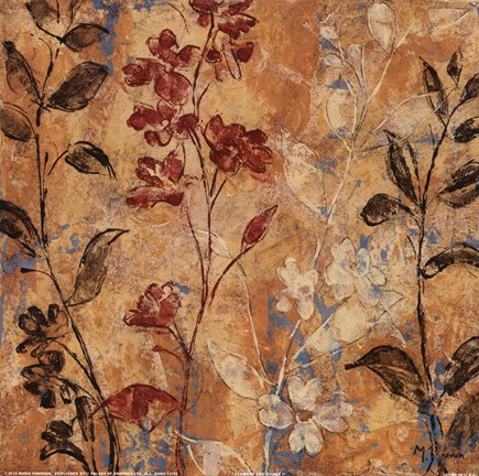 Framed Flowers and Honey I Print