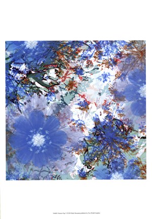 Framed Abstract Pop V Print